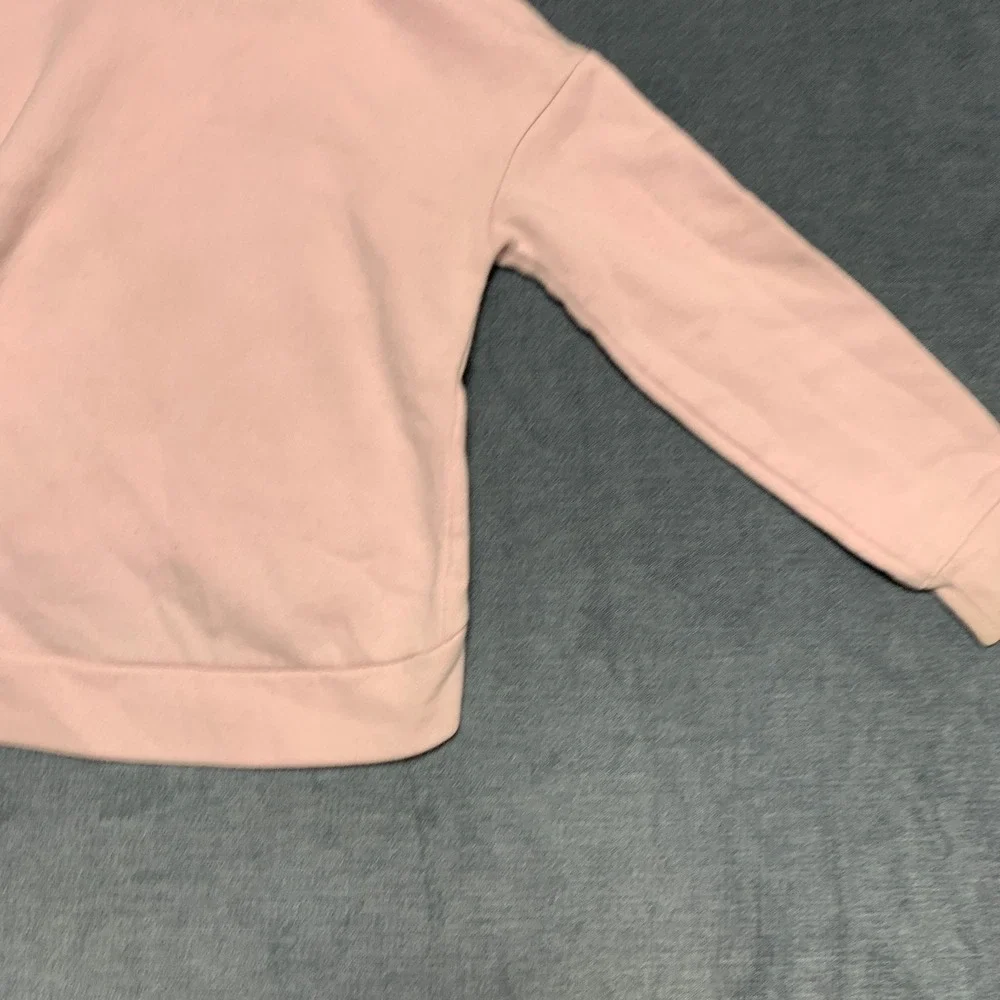 Nike Sportswear Club Fleece Hoodie Girls 5 Pink Swoosh Logo Gorpcore Activewear